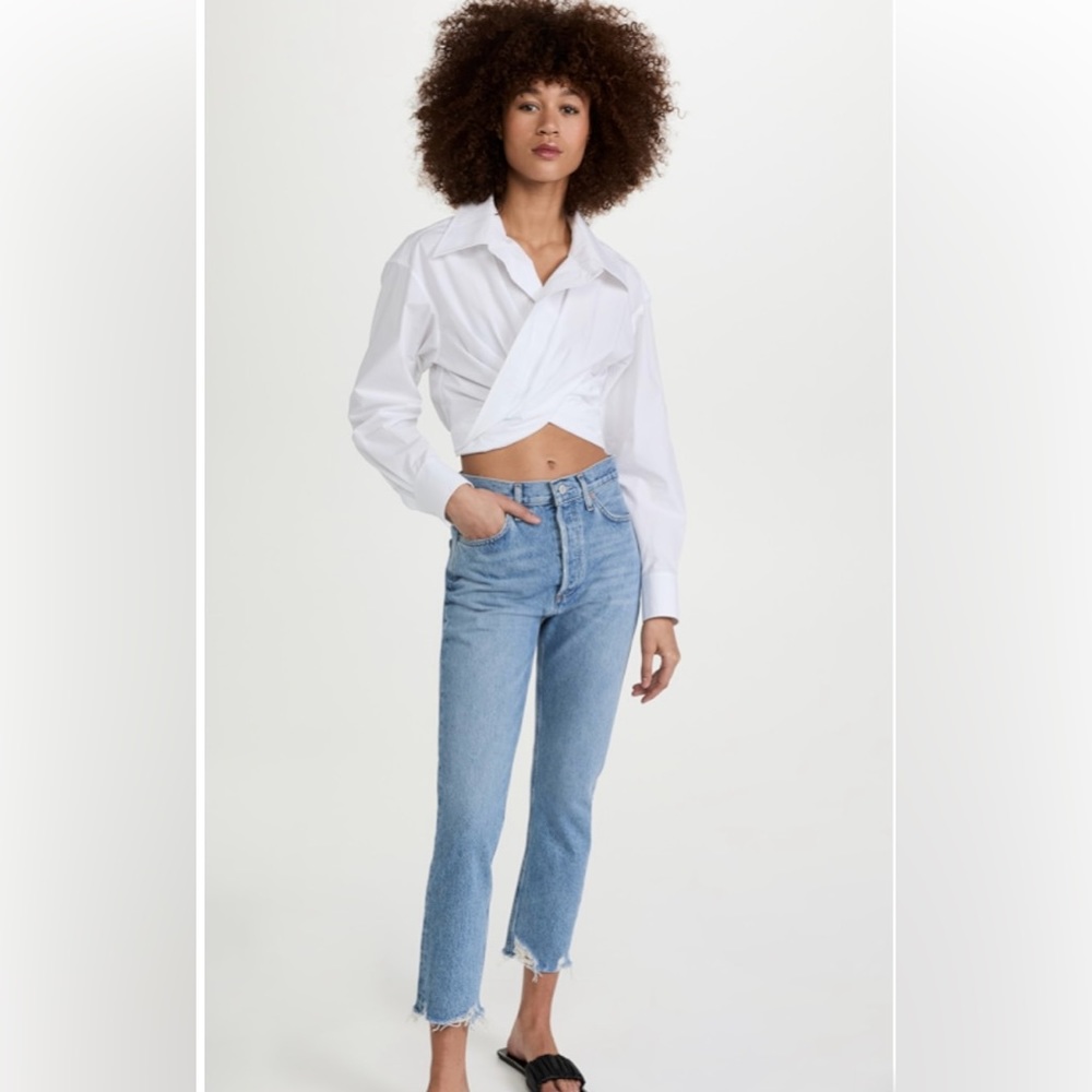 Agolde Riley Cropped Jeans 27